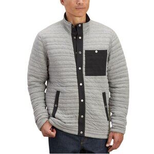 Duluth Trading Co Flintlock Full Snap Mockneck Quilted Pocket Jacket Size M